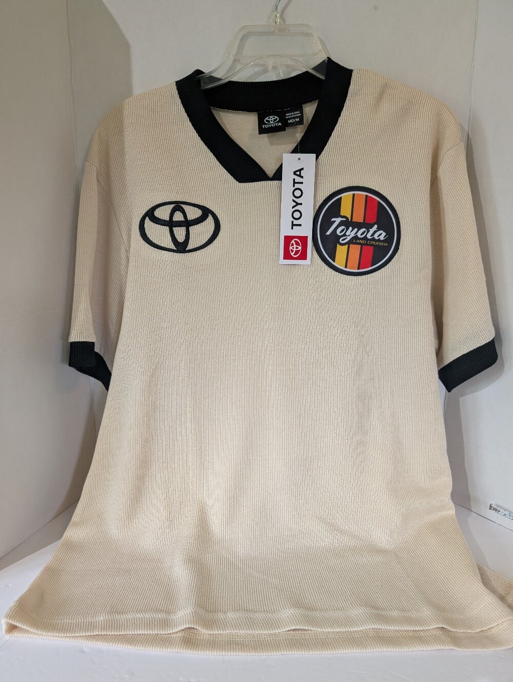 Nwt Toyota Land Cruiser Retro Racing Jersey Shirt Men's Medium, Official Toyota